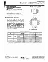 DataSheet MC1458 pdf